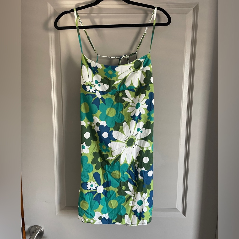 Floral Print Mini Dress